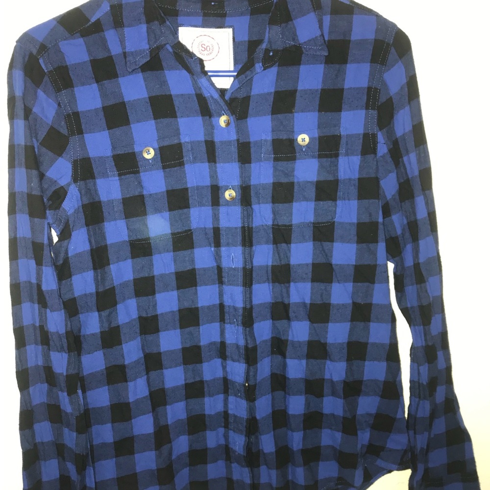 Black & Blue Flannel